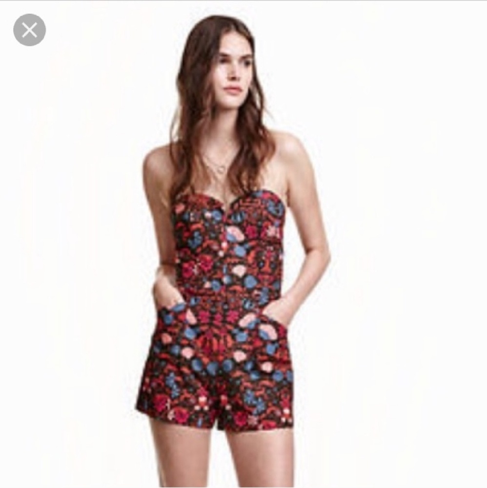 H&M Floral Romper